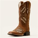 BOTTE FEMME ARIAT ROUND UP BLISS SASSY BRUN