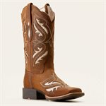 BOTTE FEMME ARIAT ROUND UP BLISS SASSY BRUN