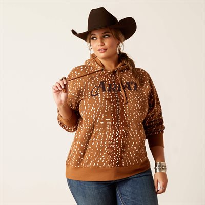 HOODIE FEMME ARIAT DEER