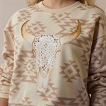 WOMENS OKEEFE SWEATSHIRT ARIAT BRAZILIAN SAND