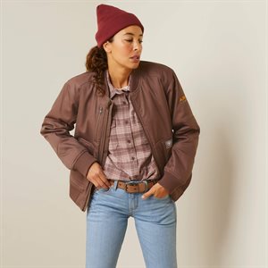 JACKET FEMME REBAR BOMBER POPCORN