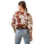 WOMENS RELAXED HENELY L / S TOP PAINT ARIAT