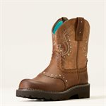 WOMENS GEMBABY BROWN / COPPER METALIC BOOTS