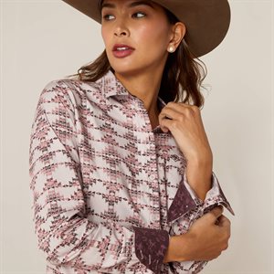 CHEMISE FEMME CLOUD GREY ARIAT