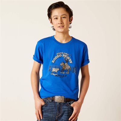 T SHIRT BOYS RODEO TOYS ROYAL