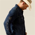 MEN DENIM TEAM TRUCKER JACKWET RICHFORD