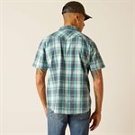 MENS S / S RETRO SNAP EGRET ARIAT SHIRT