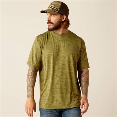 T-SHIRT ARIAT CHARGER SAGE