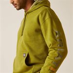 HOODIE REBAR GRAPHIC HOMME GNG GREEN ARIAT