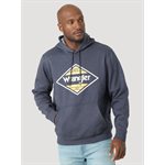 MENS BLUE DIAMOND WRANGLER HOODIE