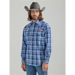 CHEMISE HOMME WRANGLER PBR LOGO