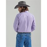 CHEMISE HOMME M / L MAUVE WRANGLER GEORGE STRAIT