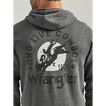 HOODIE HOMME WRANGLER GRAPHITE