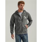 MENS GRAPHITE WRANGLER HOODIE