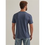 MENS NAVY WRANGLER T SHIRT