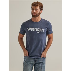 MENS NAVY WRANGLER T SHIRT