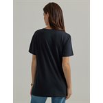 T SHIRT FEMME NOIR WRANGLER BOYFRIEND