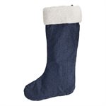 DENIM CHRISTMAS STOCKING WRANGLER