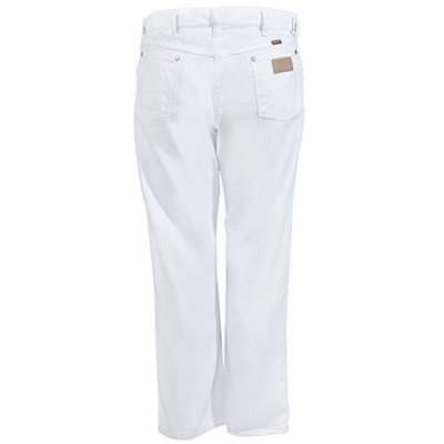 wrangler white jeans mens