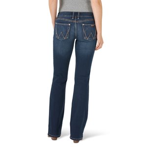 LADIES MID RISE MAE WRANGLER JEANS