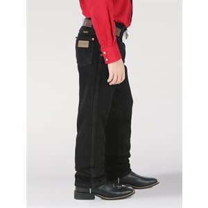 JEANS WRANGLER GARCON REGULIER NOIR