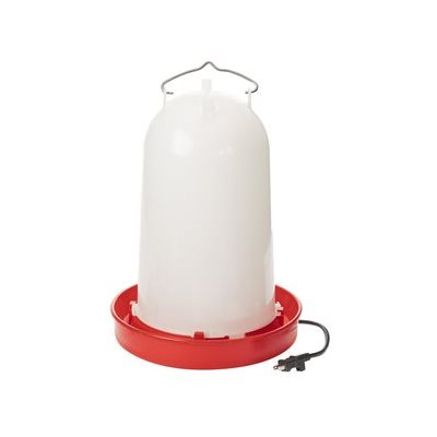 ABREUVOIR A POULE CHAUFFÉ 3 GALLON