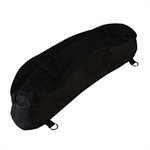 NYLON SADDLE BAG 3 PIECES BLACK