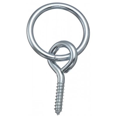 HITCHING RING 1" LAG SCREW