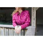 LADIES L / S TIN HAUL AZTEC FEATHER SHIRT