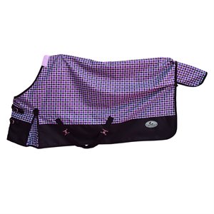 GOLIATH 1200D MINI RAINSHEET PINK / BLACK CHECK