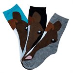 HORSE FACE CREW SOCKS