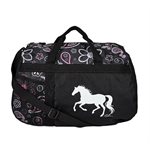 LILA GALLOPING HORSE DUFFLE BAG