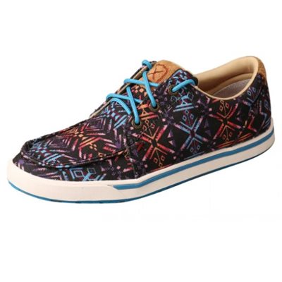 TWISTED X LADIES LICKS BLUE AZTEC