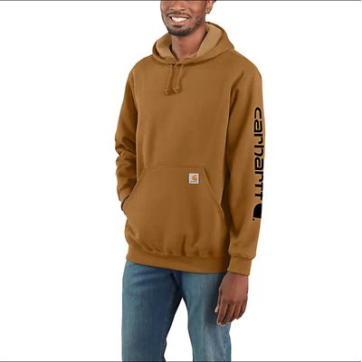 HOODIE CARHARTT LOGO SLEEEVE