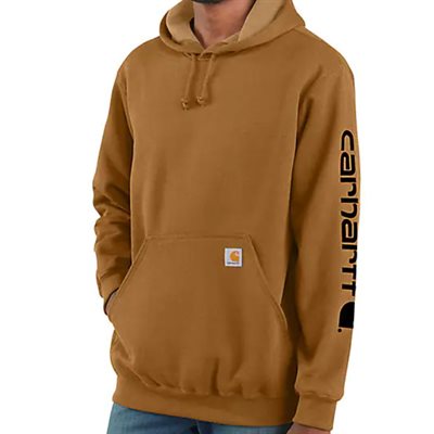 HOODIE CARHARTT LOGO SLEEVE