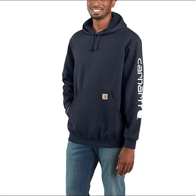 HOODIE CARHARTT LOGO SLEEEVE