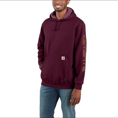 HOODIE CARHARTT LOGO SLEEEVE