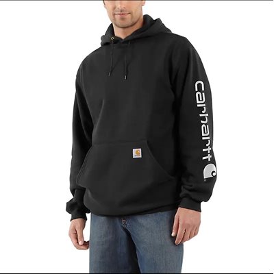 HOODIE CARHARTT LOGO SLEEEVE