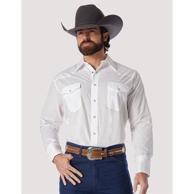 CHEMISE WRANGLER M / L HOMME BLANC