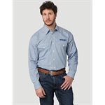 CHEMISE HOMME M / L WRANGLER LOGO BLEU GEO