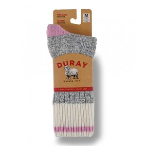 BAS DURAY CLASSIQUE GRIS / ROSE M