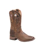 MEN SQ TOE BROWN BOULET BOOTS