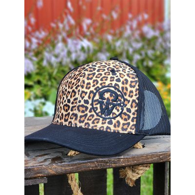 CASQUETTE PONYTAIL CW LEOPARD / NORI