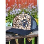 CASQUETTE PONYTAIL CW LEOPARD / NORI