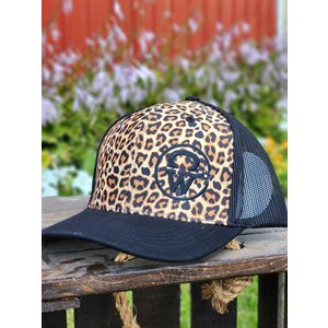 CASQUETTE PONYTAIL CW LEOPARD / NORI