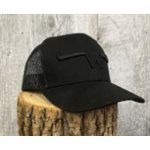 CASQUETTE PONYTAIL NOIR LOGO NOIR