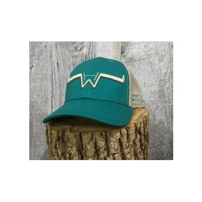 CASQUETTE JUNIOR TEAL LOGO TAN