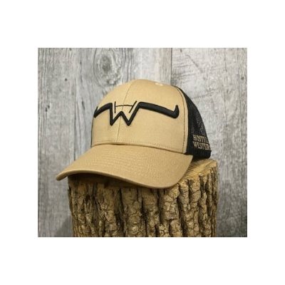 CASQUETTE BEIGE LOGO NOIR