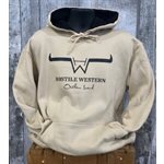 HOODIE BEIGE LOGO HOSTILE