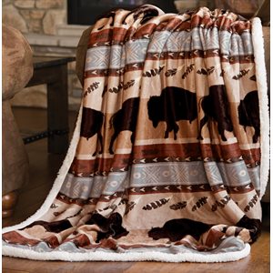 COUVERTURE BUFFALO PLUSH